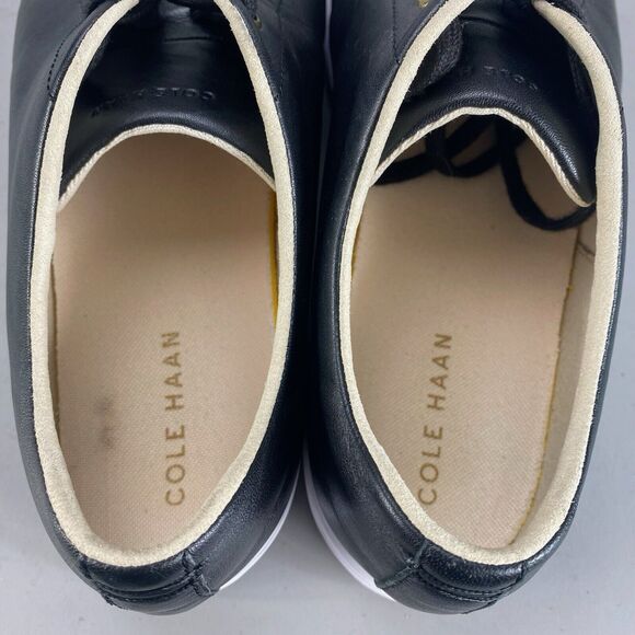 Cole Haan Grand Crosscourt Women’s Size 10 B Casual Sneakers Shoes Black Leather - Picture 8 of 9